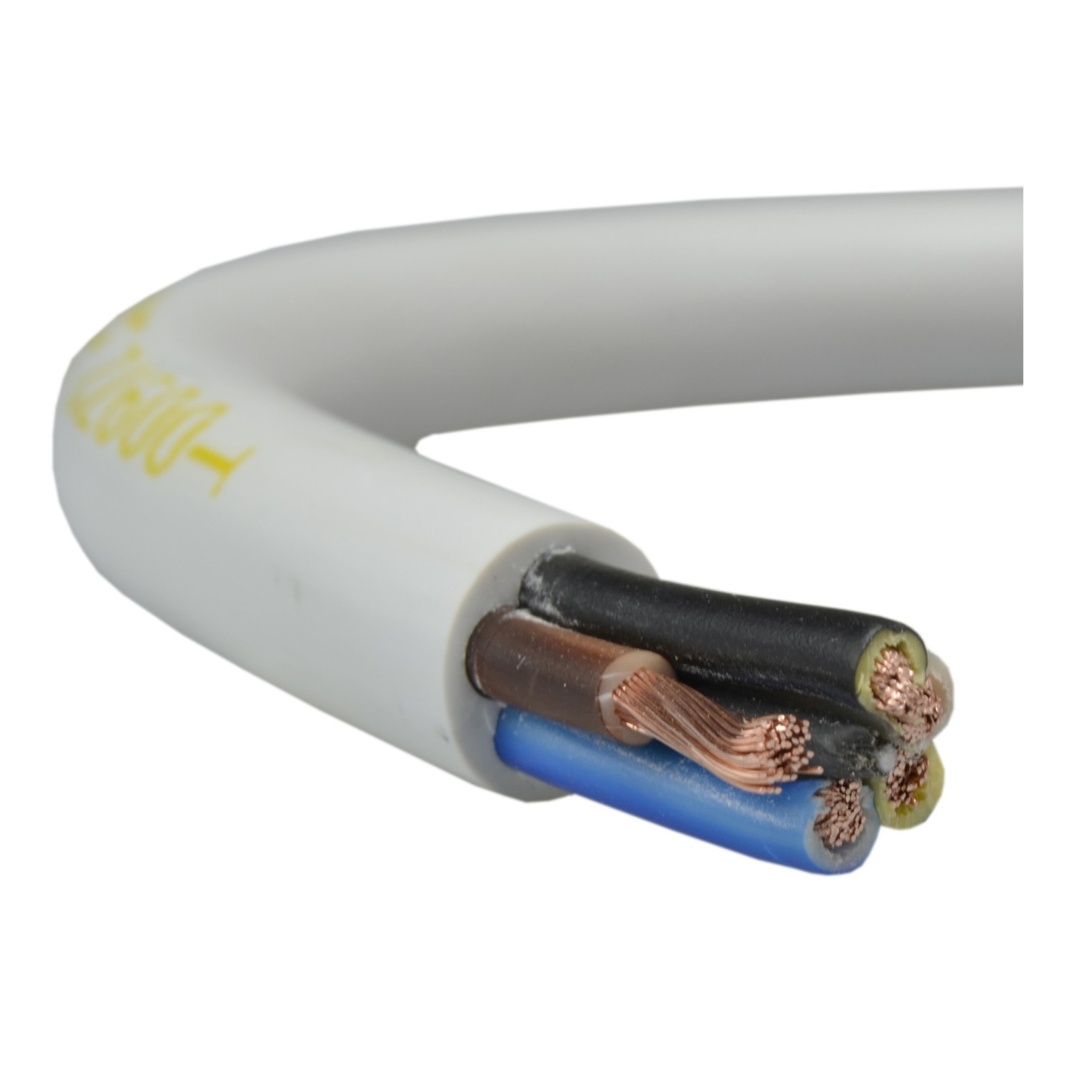 Cable - OWY - 5x6 mm2 - 300/500V - conductor flexible - blanco