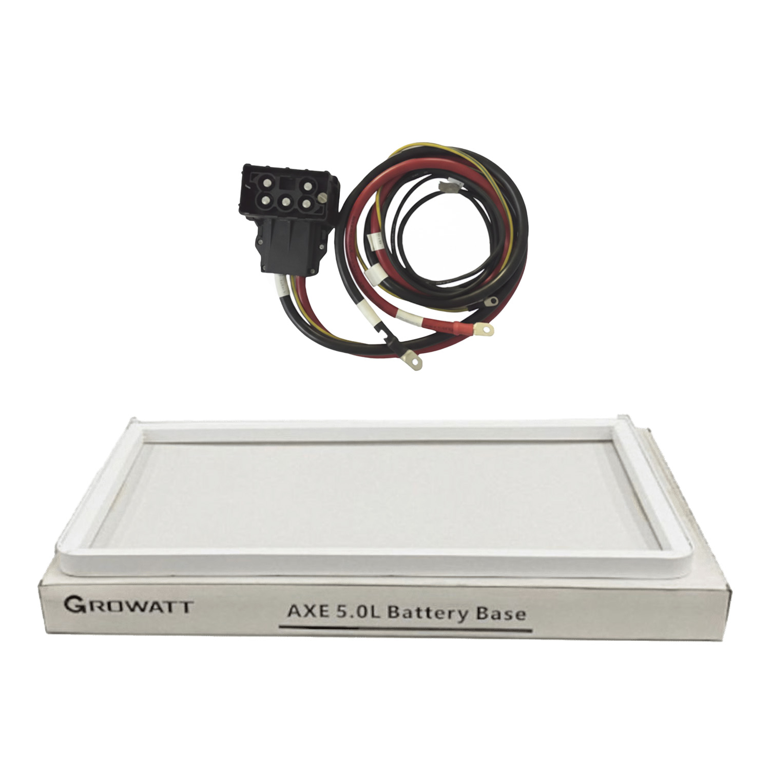 Accesorios - GROWATT - kit: base para baterías + cableado - AXE-5.0L